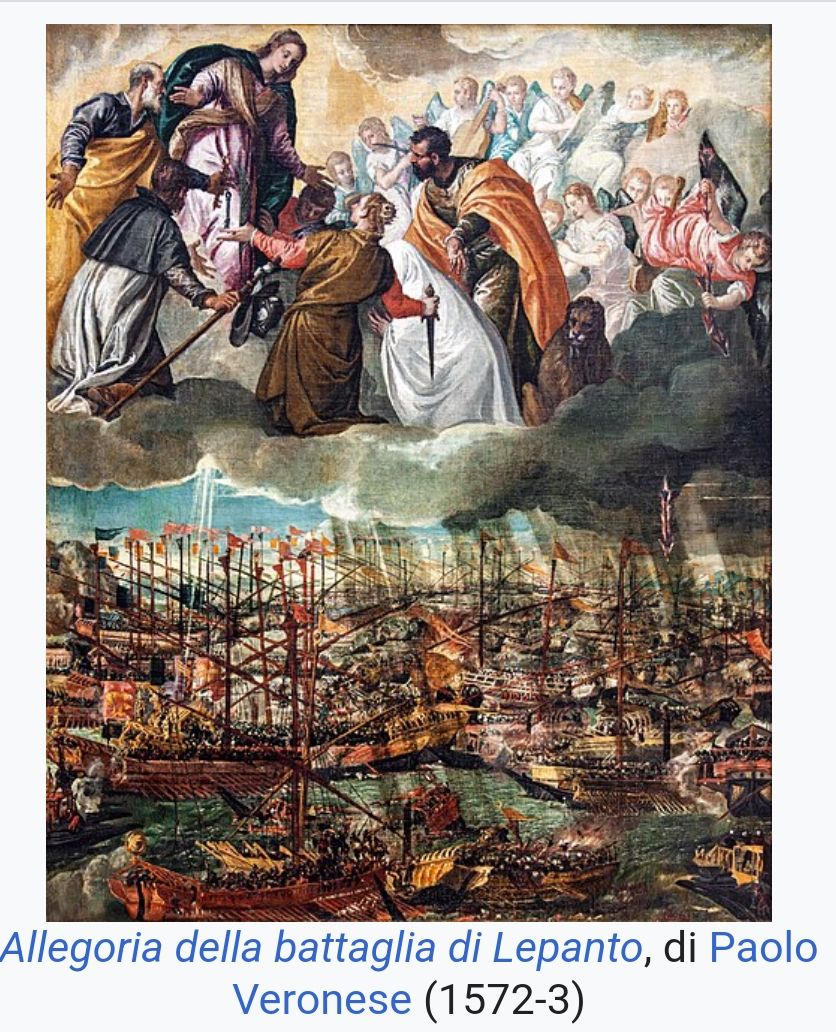 La battaglia di Lepanto